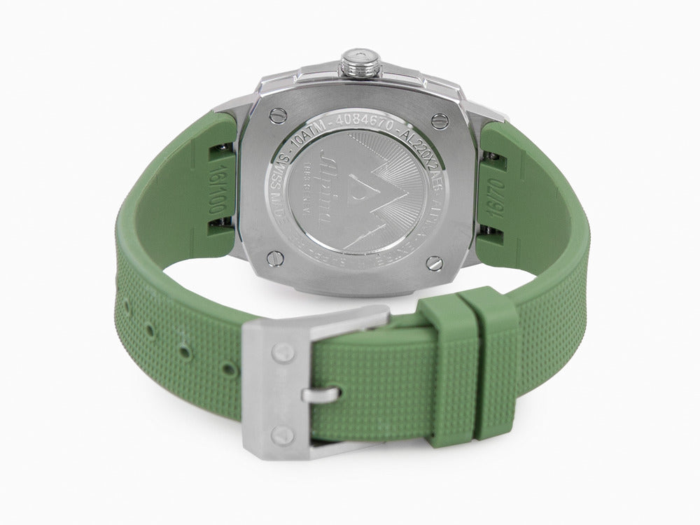 Montre à Quartz Alpina Alpiner Extreme, Vert, 35mm, AL-220K2AE6
