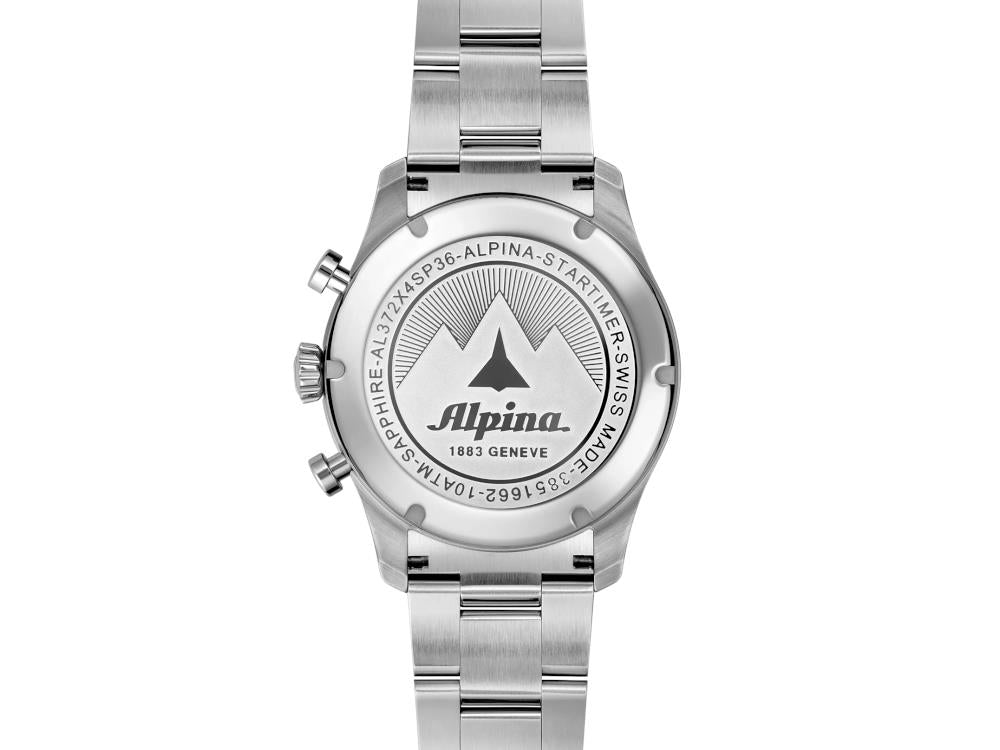 Montre à Quartz Alpina Startimer Pilot Chronograph Big Date, AL-372BW4S26B
