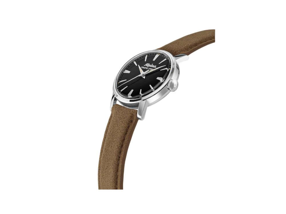 Montre Automatique Alpina Heritage Tropic-Proof Handwinding, Noir, AL-480B2H6