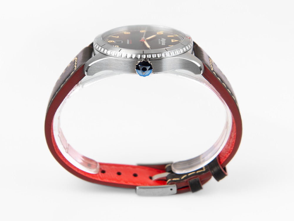 Montre Automatique Alpina Startimer Pilot, 41 mm, Noir, Jour, AL-525BBG4S26