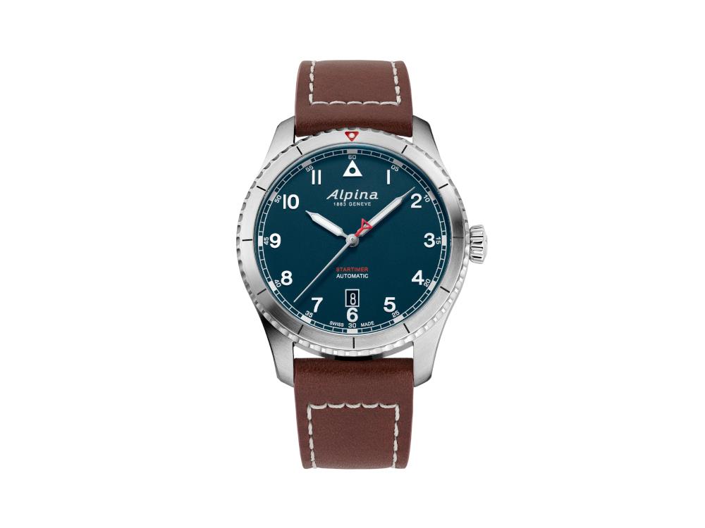 Montre Automatique Alpina Startimer Pilot Petroleum Blue, 41 mm, AL-525NW4S26