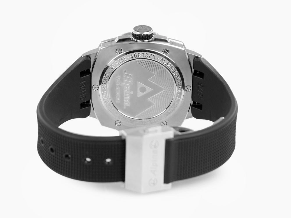 Montre Automatique Alpina Seastrong Diver Extreme GMT, Blanc, AL-560LG3VE6