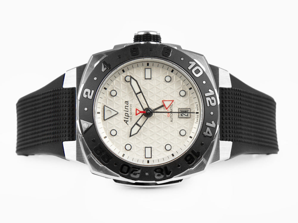 Montre Automatique Alpina Seastrong Diver Extreme GMT, Blanc, AL-560LG3VE6