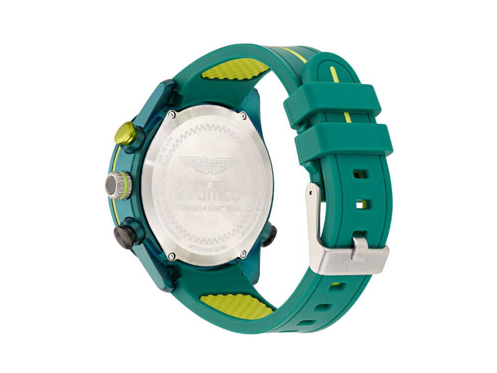 Montre à Quartz Aston Martin F1 Team KRS, Noir, 44 mm, Chronographe, MTFR1F602