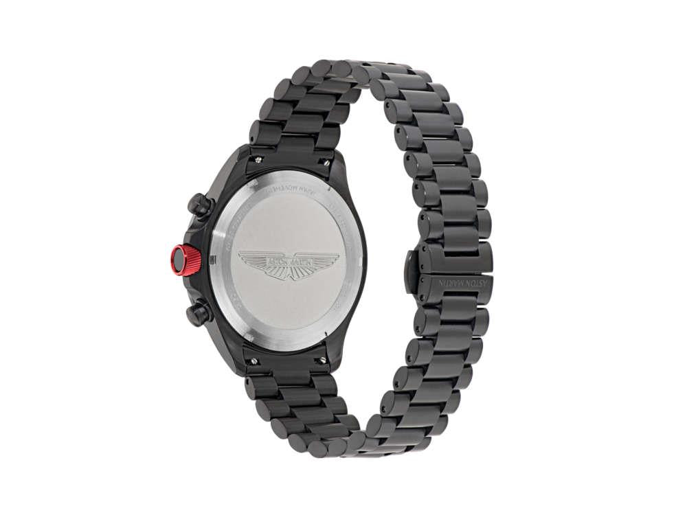 Montre à Quartz Aston Martin Icon SPT, Noir, 44 mm, Chronographe, MTIS1F504