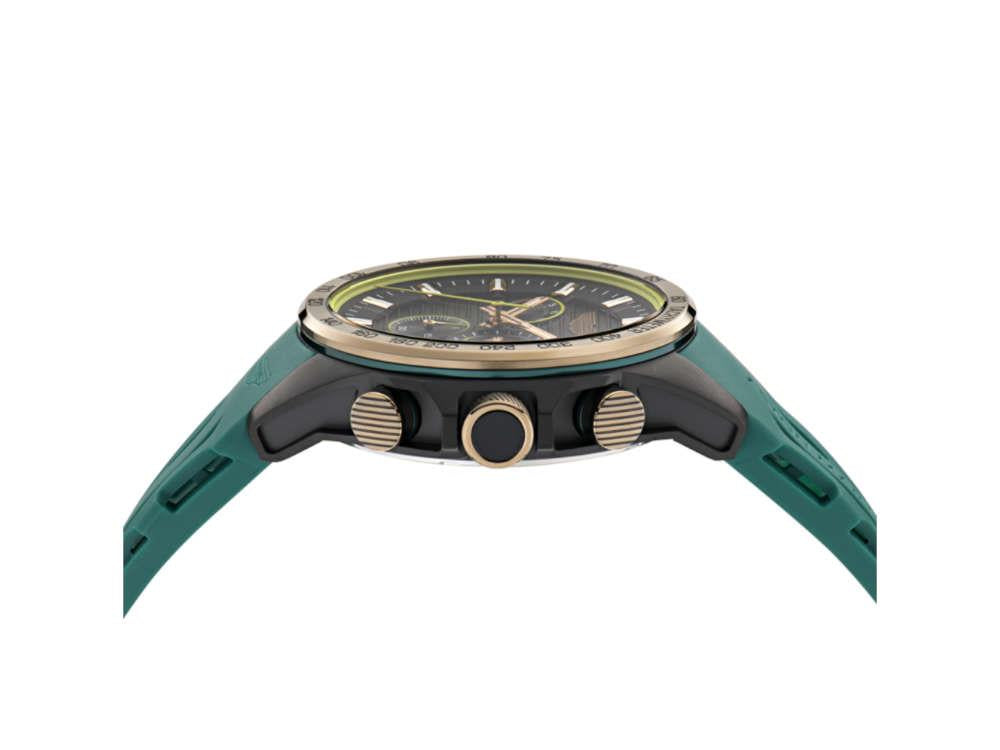 Montre à Quartz Aston Martin Thrill HLC, Noir, 44 mm, Chronographe, MTRH1F501