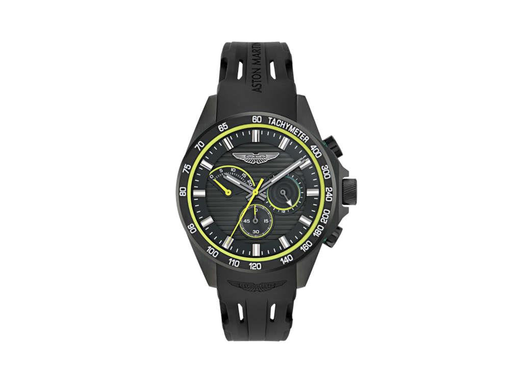 Montre à Quartz Aston Martin Thrill HLC, Noir, 44 mm, Chronographe, MTRH1F503