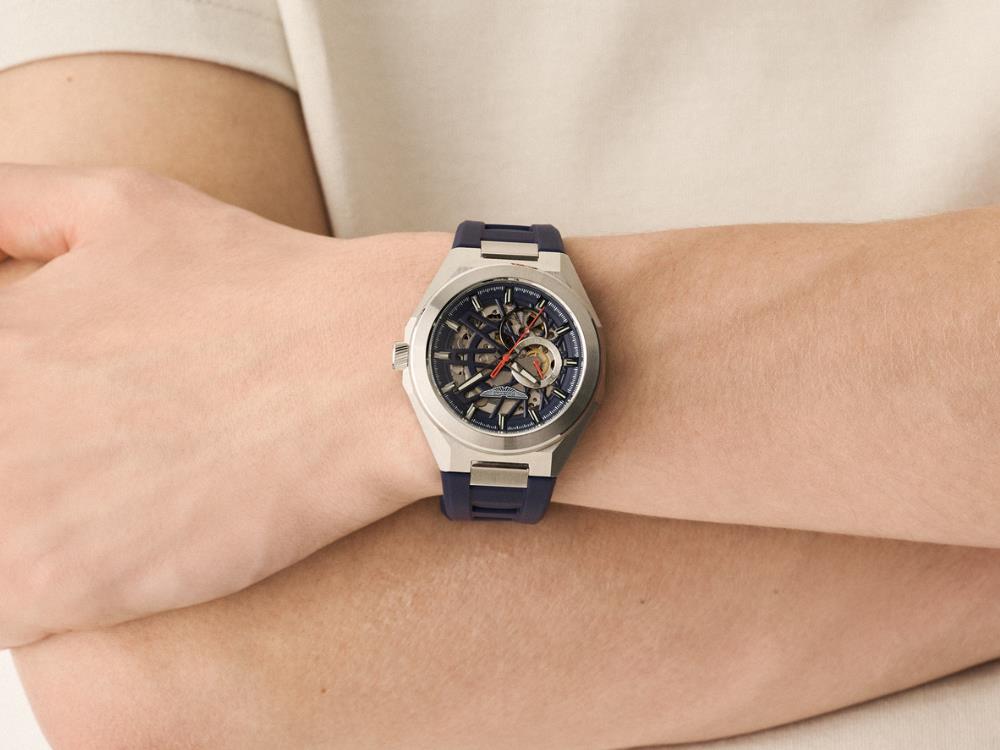 Montre Automatique Aston Martin Thrill TKS, Bleu, 42 mm, MTRI3F602