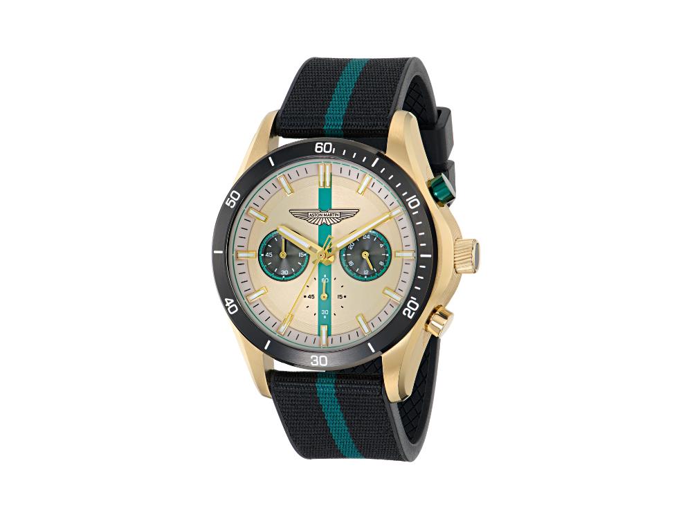Montre à Quartz Aston Martin Thrill CLP, 45 mm, Chronographe, MTRL1F601