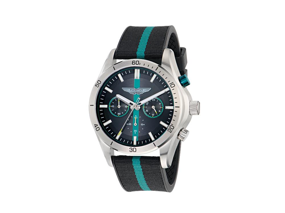 Montre à Quartz Aston Martin Thrill CLP, 45 mm, Chronographe, MTRL1F607-BOXSET