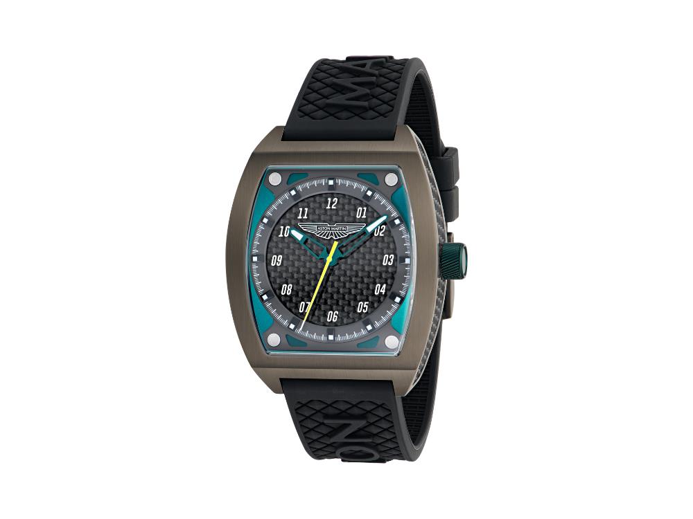 Montre à Quartz Aston Martin Thrill TRG, Titane, Noir, 41 mm, MTRT2F601