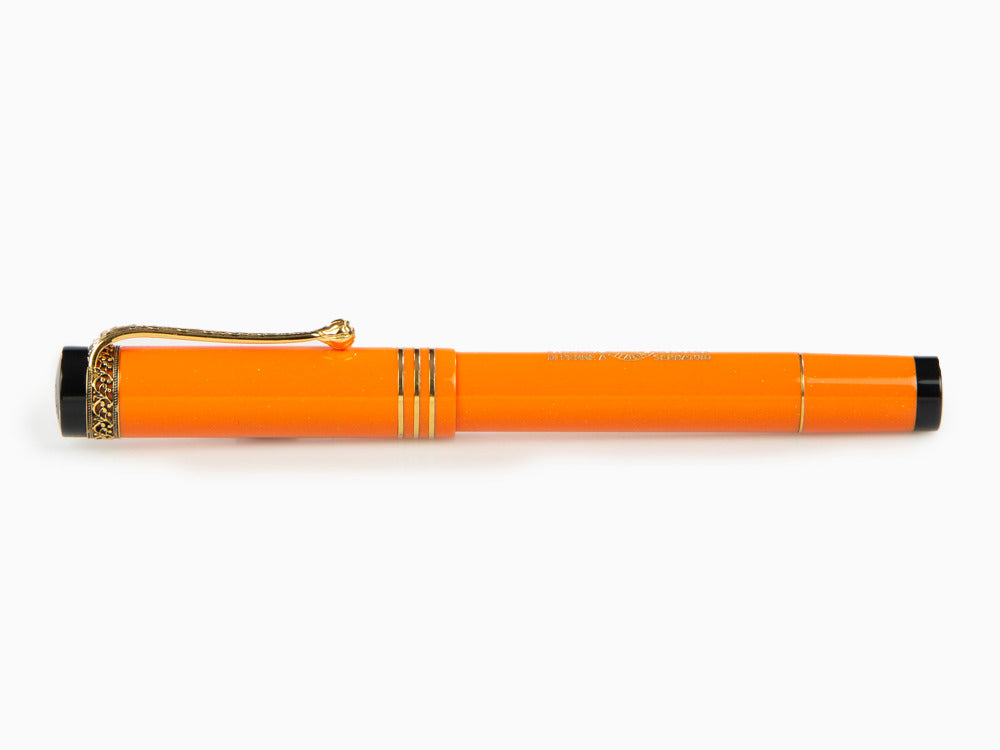 Stylo Plume Aurora Internazionale Orange Arancio, Edition Limitée, 19A-O