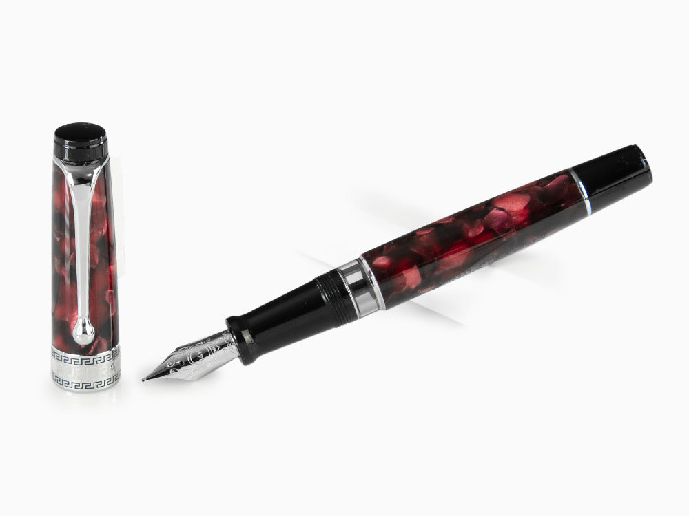 Stylo Plume Aurora Optima, Auroloide, Bordeaux, 996-CX