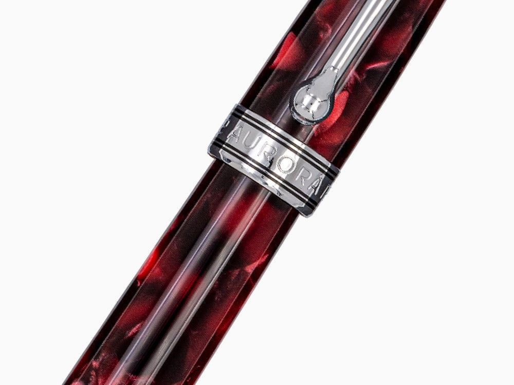 Stylo Plume Aurora Optima Mini, Résine, Bordeaux, 996CMX 996CMX
