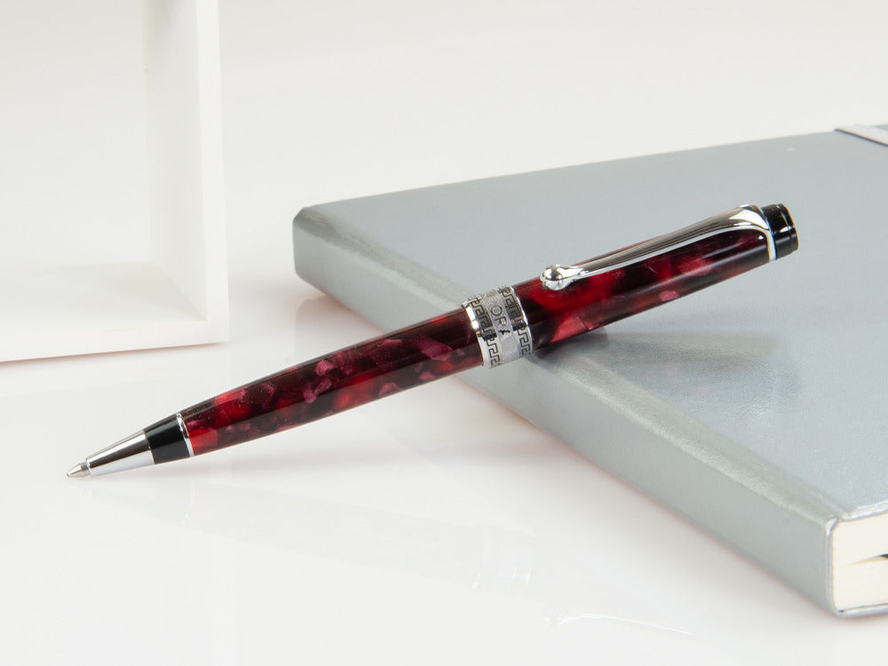 Stylo Bille Aurora Optima, Auroloide, Attributs Chromés, 998-CXA