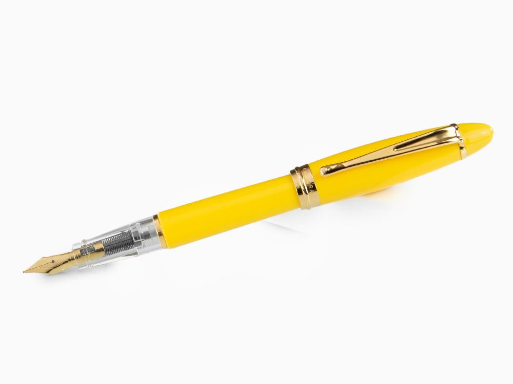 Stylo Plume Aurora Ipsilon Demo colors OTTIMISTA, Résine, Jaune, B09-DY