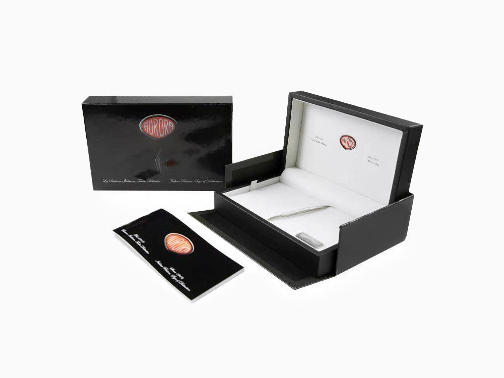 Stylo Plume Aurora Ipsilon De Luxe Résine Bleue B12CBM