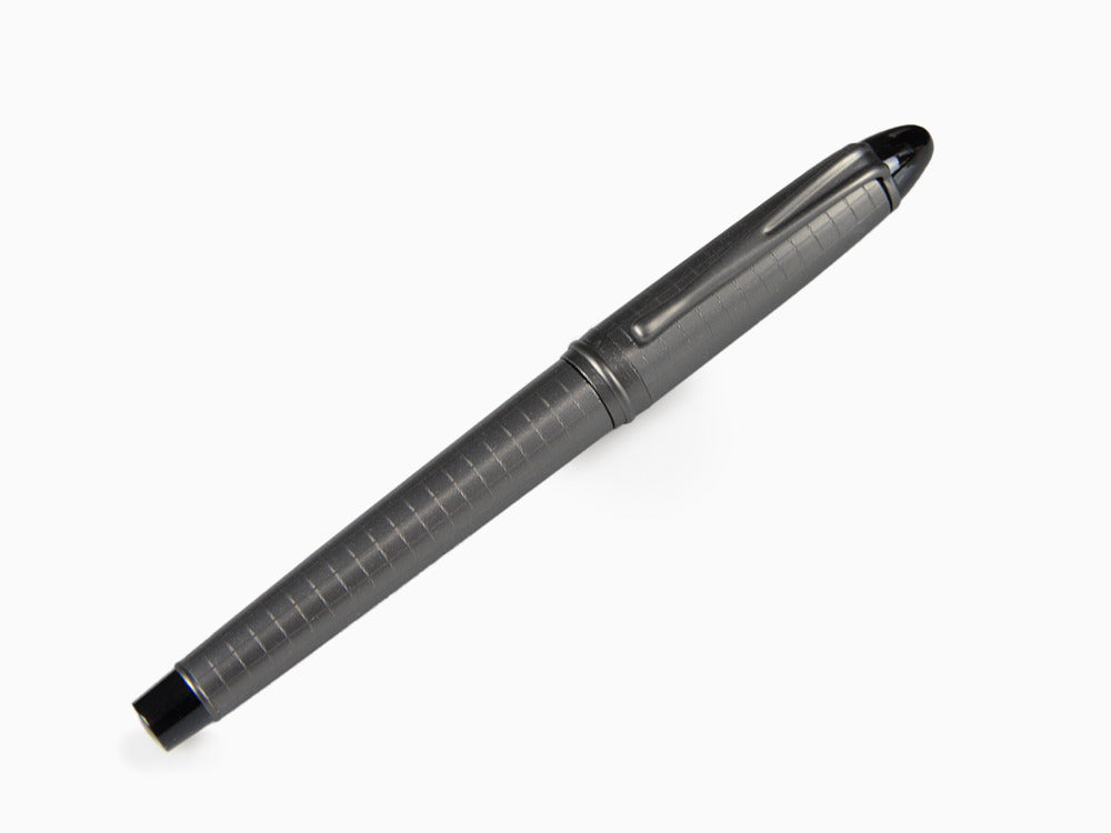 Stylo Plume Aurora IpsilonFull Metal Black, Ruthénium, B16-RQ