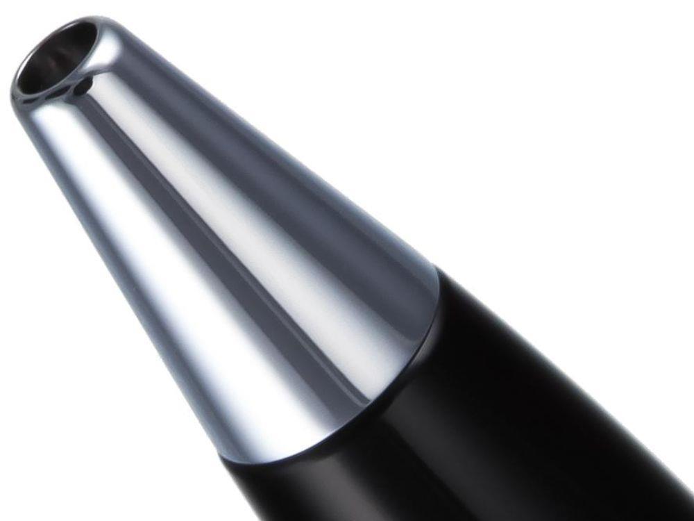 Stylo bille Aurora Ipsilon, Résine, Attributs chromés, Noir, B34CQN