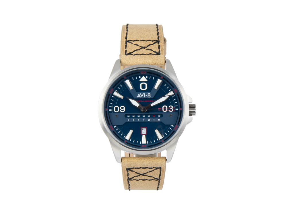 Montre à Quartz AVI-8 Hawker Harrier II, Bleu, 45 mm, AV-4063-02