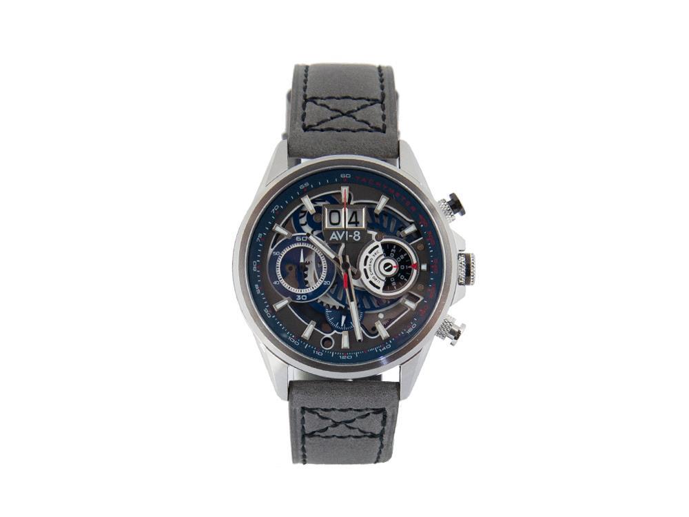 Montre à Quartz AVI-8 Hawker Harrier II Matador, Bleu, 45 mm, AV-4065-04
