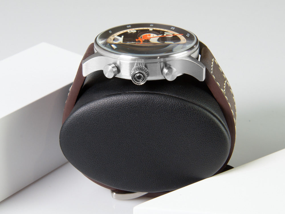Montre à Quartz AVI-8 Hawker Hurricane Carey Dual Time Manston, Noir, AV-4088-01