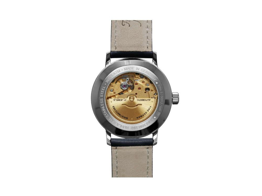 Montre Automatique Bauhaus Aviation Dessau, Bleu, 40 mm, Miyota 8215, 2064-3