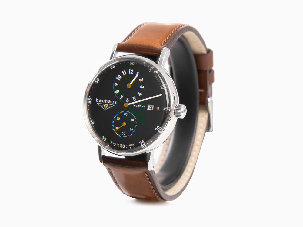 Montre Automatique Bauhaus, Vert, 41 mm, Jour, 2126-4