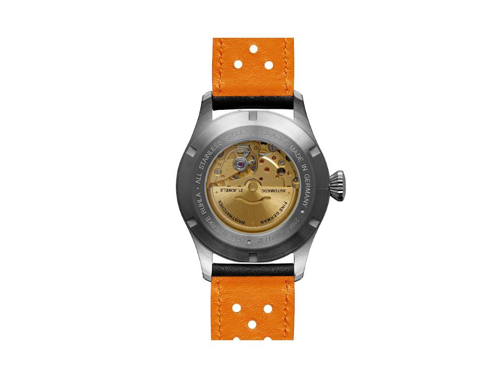 Montre Automatique Bauhaus Aviation, Noir, 42 mm, 2766-5