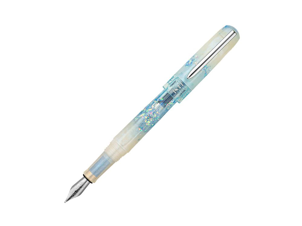 Stylo Plume Benu Talisman Moonstone, Acrylique, Bleu, 19.2.42.5.0