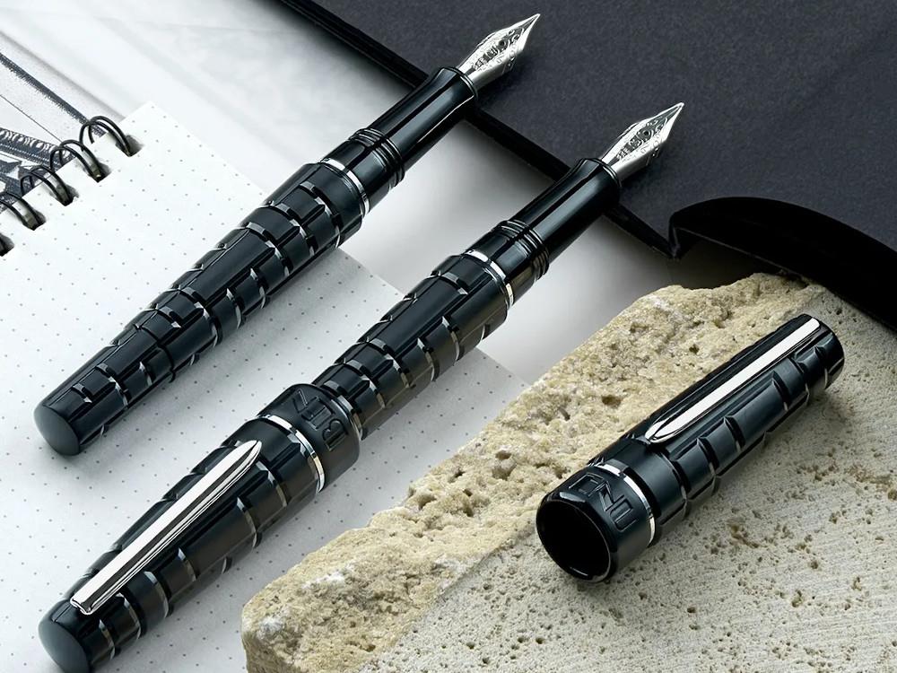 Stylo Plume Benu Tessera Onyx, Résine, Noir, 25.2.1.5.0