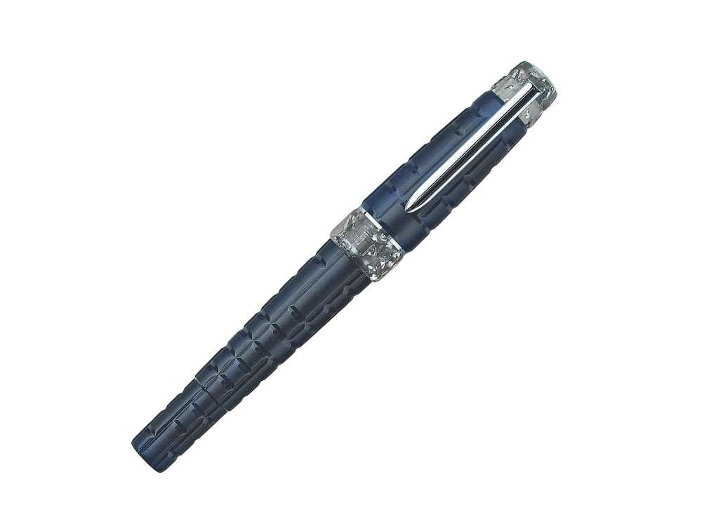 Stylo Plume Benu Tessera Galena, Résine, Bleu, 25.2.3.5.0