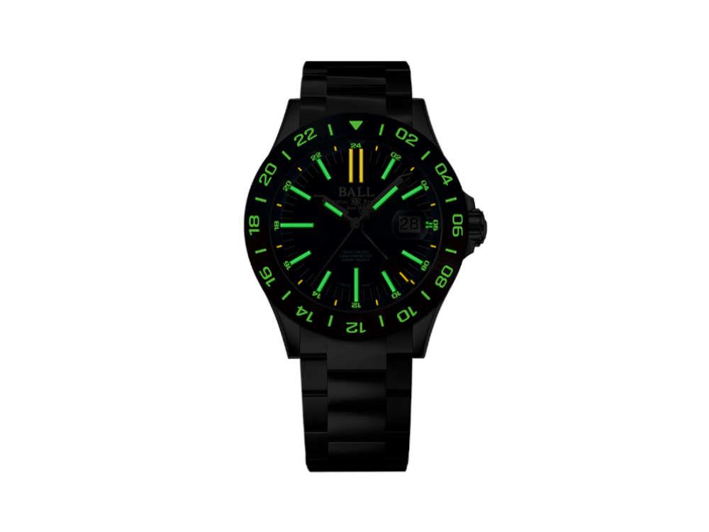 Montre Automatique Ball Engineer III Outlier GMT, Bleu, 40 mm, DG9002B-S2C-BE