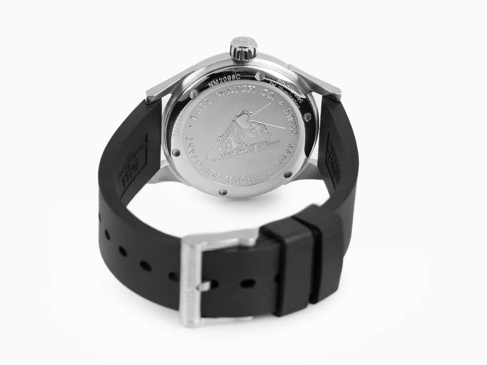 Montre Automatique Ball Fireman, Acier inoxydable, NM2098C-P3J-SL