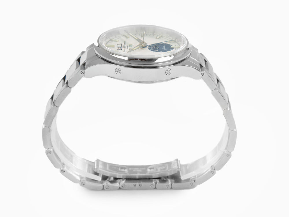 Montre Automatique Ball Engineer II Moon Calendar, Ed. Limitée, NM3016C-S1J-WH