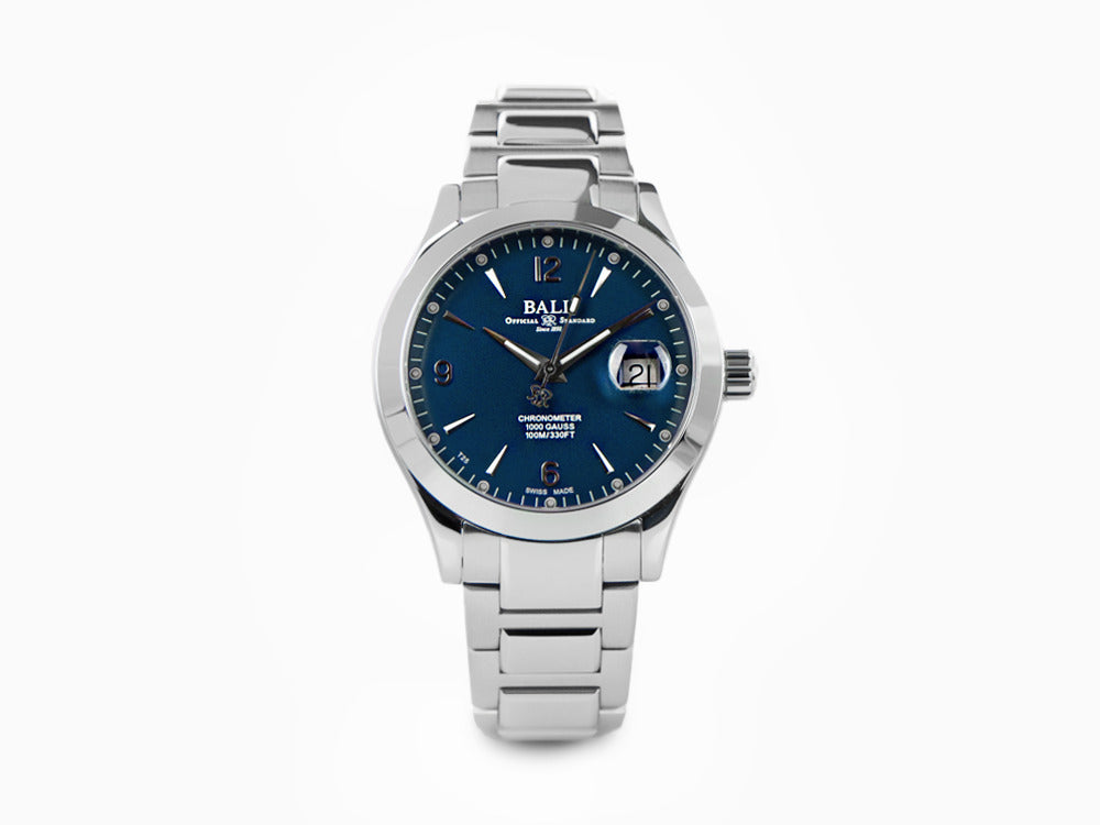 Montre Automatique Ball Engineer III Ohio Chronometer, Bleu, NM9026C-S5CJ-BE