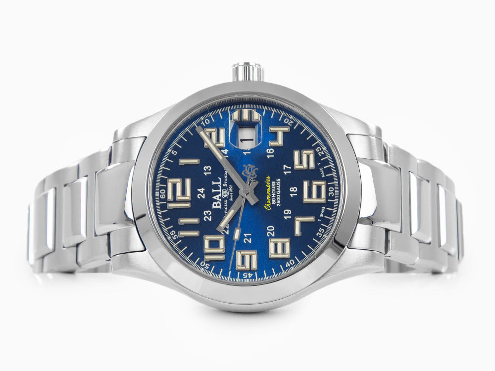 Montre Automatique Ball Engineer M Pioner, Bleu, 40 mm, COSC, NM9032C-S2C-BE1