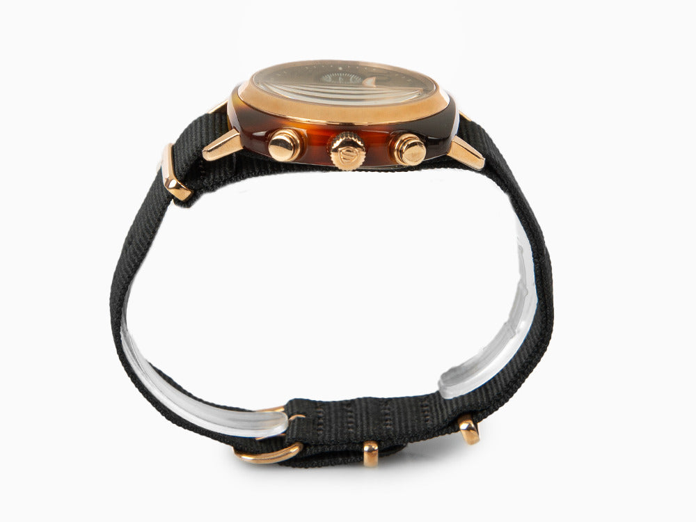 Montre à Quartz Briston Clubmaster Classic, PVD, Noir, 40 mm, 14140.PRA.T.1.NB