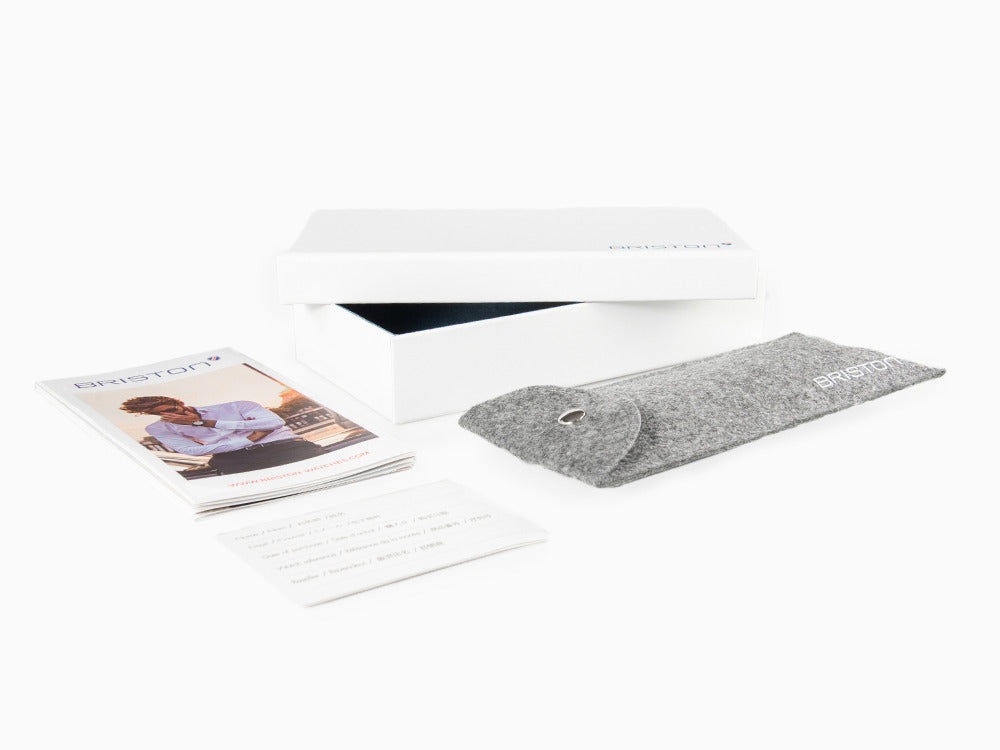 Montre à Quartz Briston Clubmaster Sport, Blanc, 42 mm, 17142.SA.TS.2.NGA