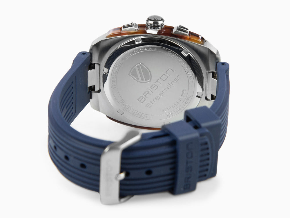 Montre à Quartz Briston Streamliner Urban, Bleu, 42 mm, 22142.S.T.15.RNB