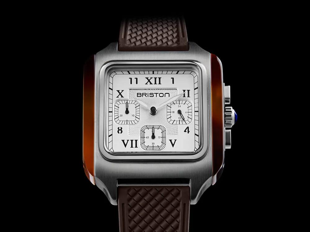 Montre à Quartz Briston Streamliner Kennedy Chrono, 38,5mm, 251838.SA.T.2.FBR