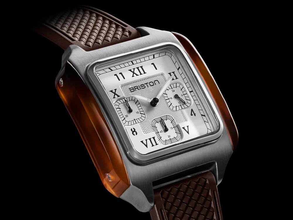 Montre à Quartz Briston Streamliner Kennedy Chrono, 38,5mm, 251838.SA.T.2.FBR