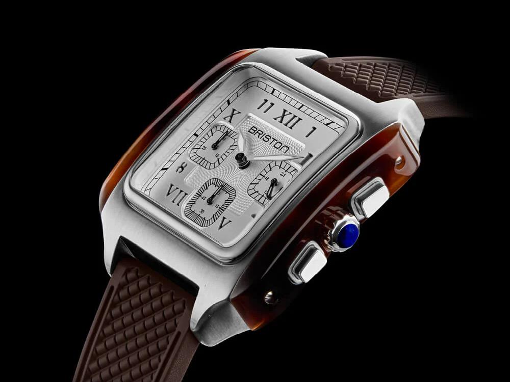 Montre à Quartz Briston Streamliner Kennedy Chrono, 38,5mm, 251838.SA.T.2.FBR