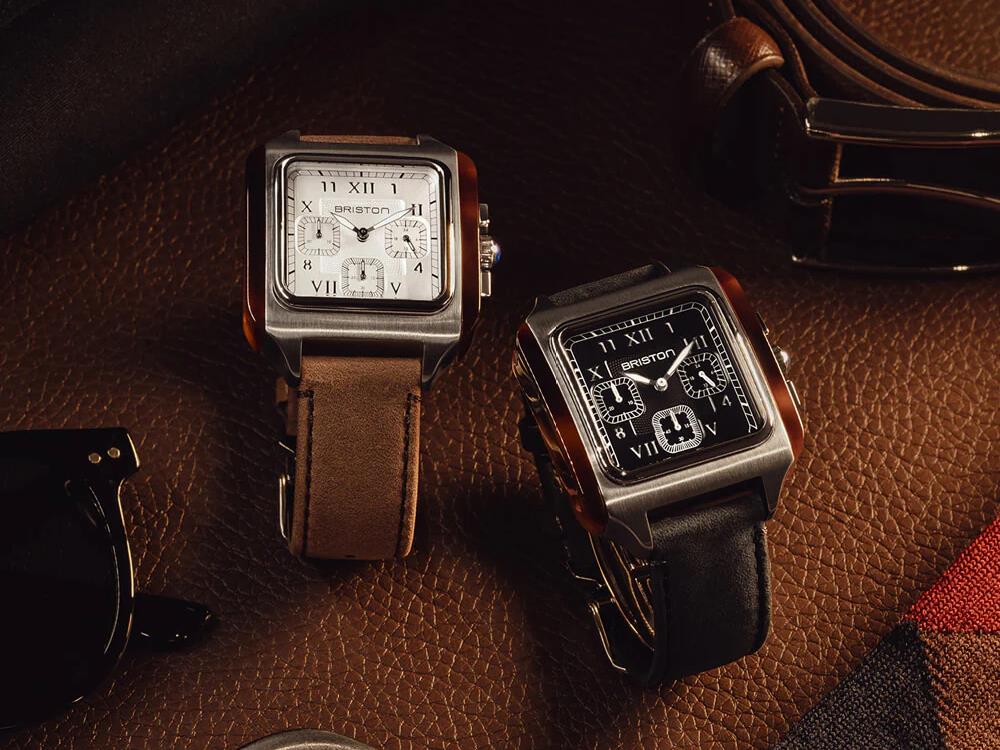 Montre à Quartz Briston Streamliner Kennedy Chrono, 38,5mm, 251838.SA.T.2.FBR