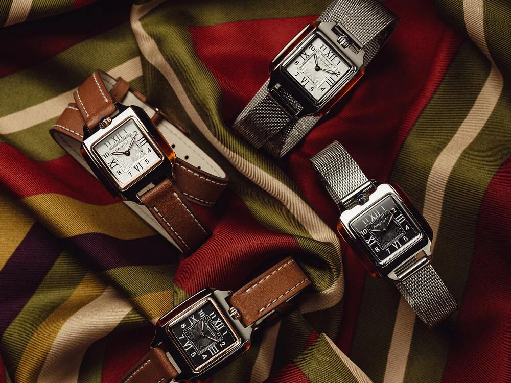 Montre à Quartz Briston Streamliner Kennedy Petite, Blanc, 252025.PRA.T.2.NT