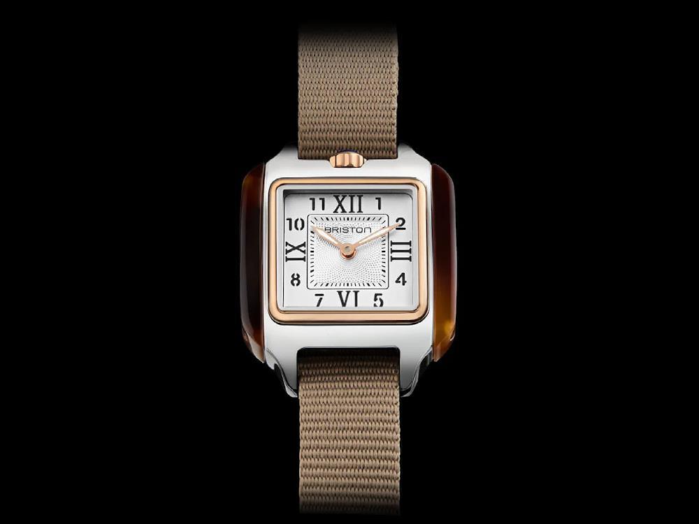 Montre à Quartz Briston Streamliner Kennedy, Damas, Blanc, 252030.PRA.T.2.NT