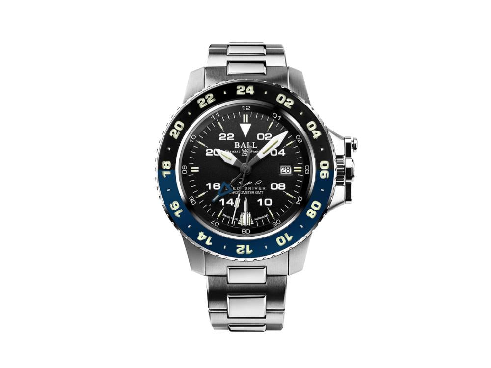 Montre Automatique Ball Engineer Hydrocarbon AeroGMT Sled Driver, Noir, COSC