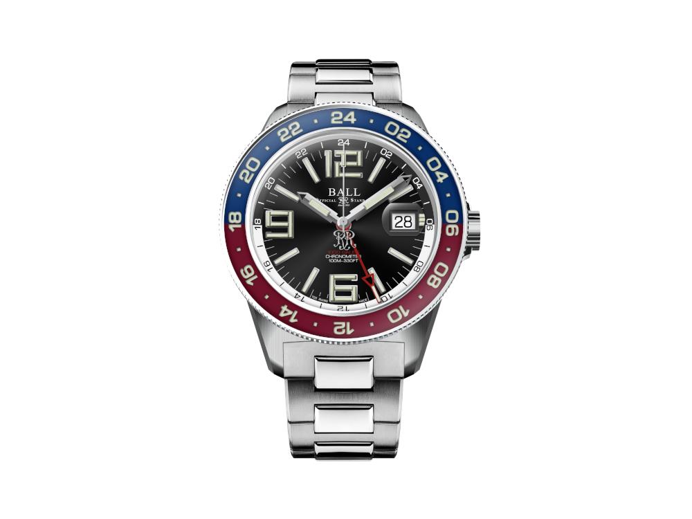 Montre Automatique Ball Engineer III Maverick GMT, Noir, 40 mm, DG3028C-S1CJ-BK