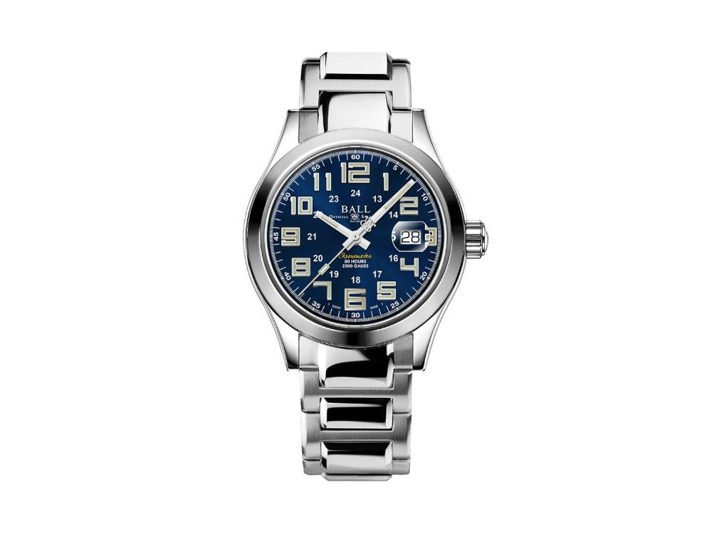 Montre Automatique Ball Engineer M Pioner, Blau, 40 mm, COSC, NM9032C-S2C-BE2