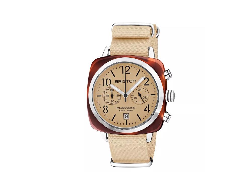 Montre à Quartz Briston Clubmaster Classic Terracotta, 40 mm, 20140.SA.T.39.NTV